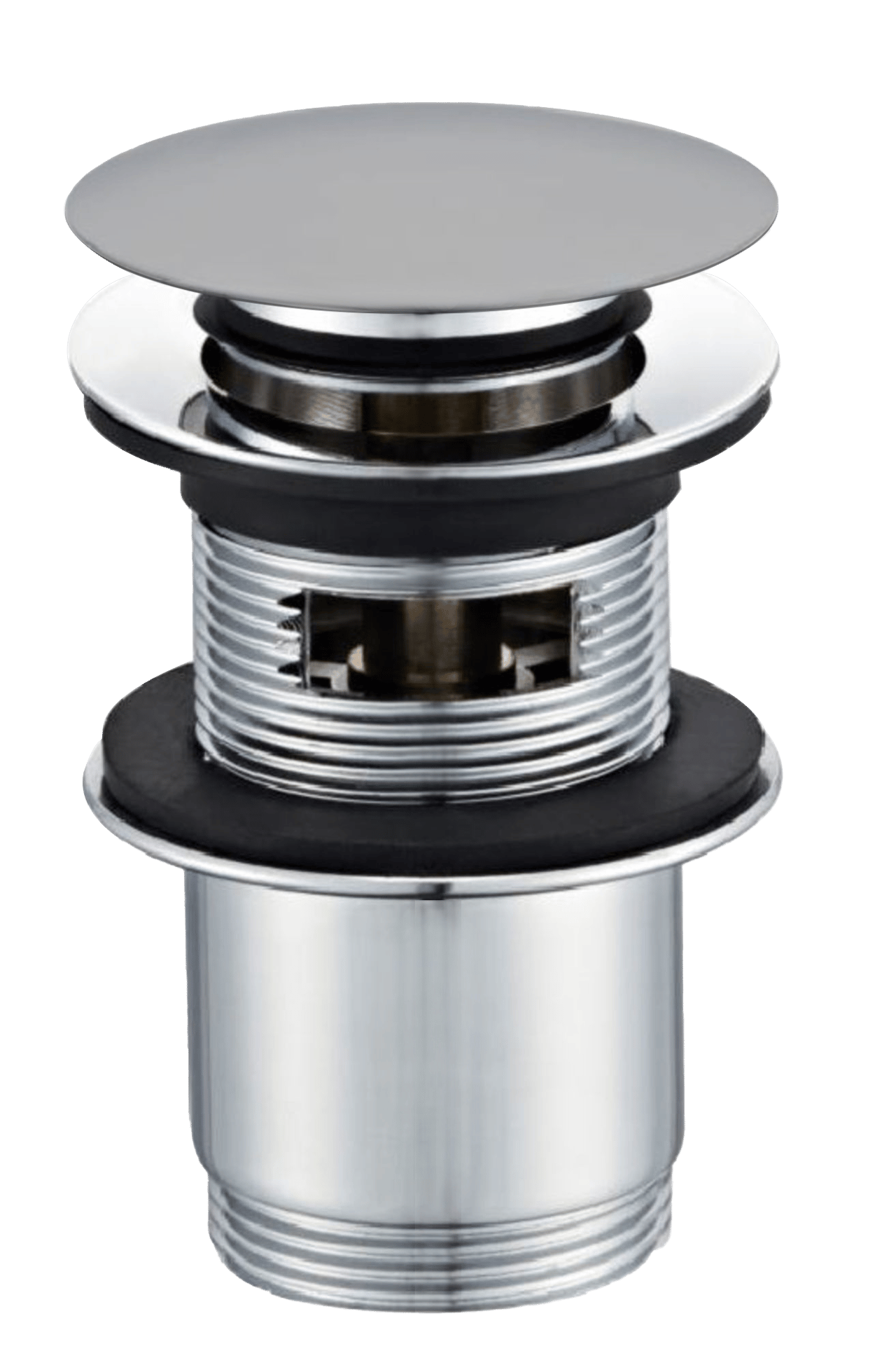 Santeg Unibath Ablaufventil Badewanne, verriegelbar, Stein Grau