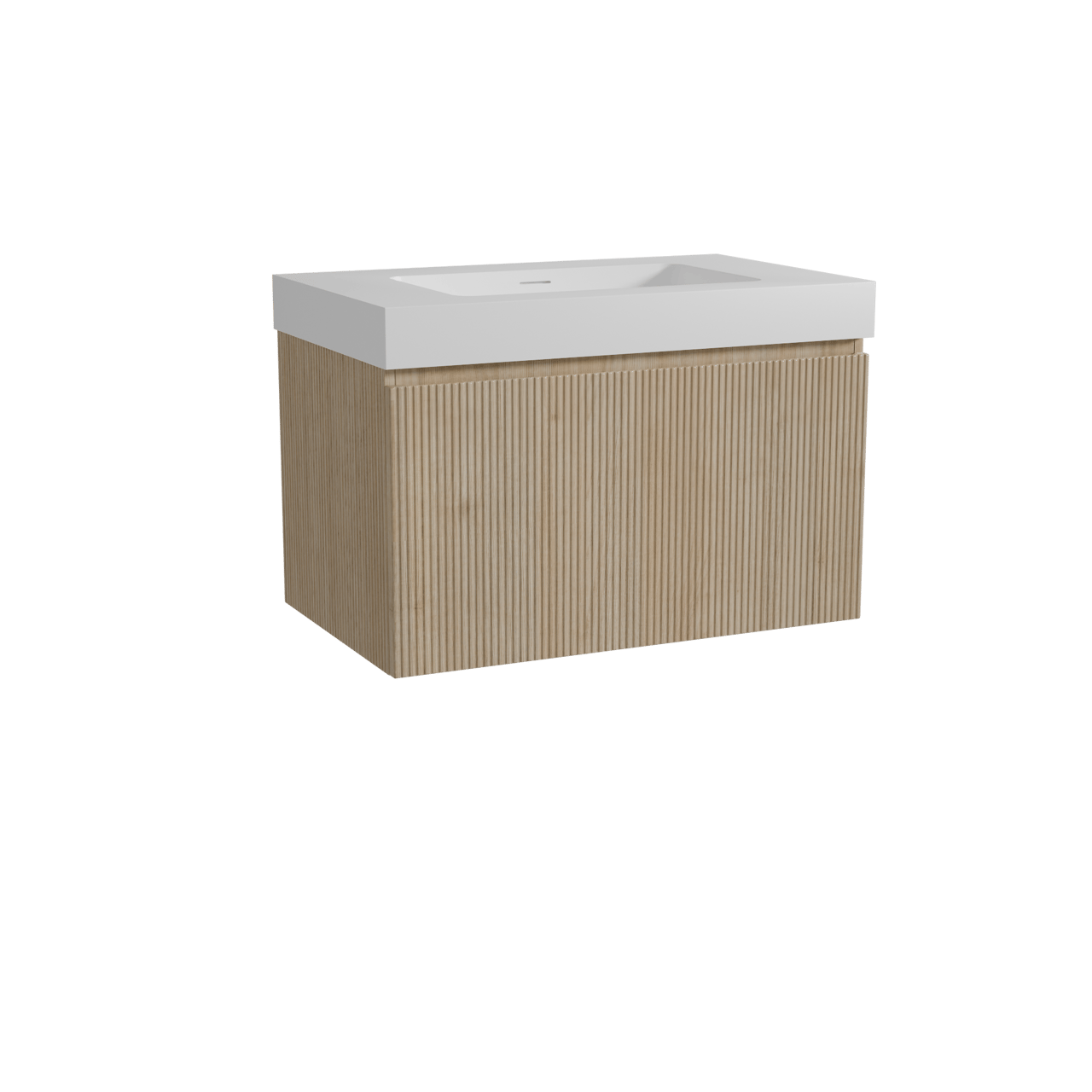 Storke Ribs badkamermeubel met Mata High wastafel