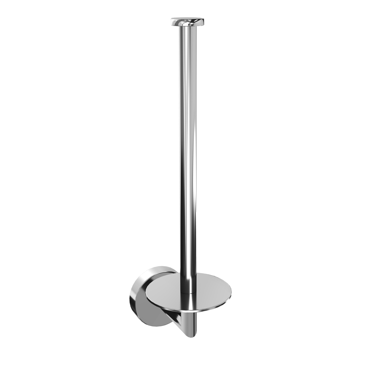 Blaufoss Harmony Reserve-WC-Rollen-Halter, Chrom