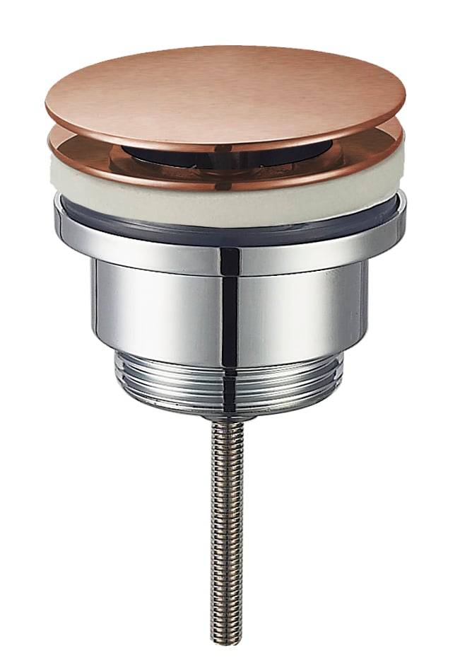 Blaufoss Fenix verhoogde wastafelkraan brushed rosegold