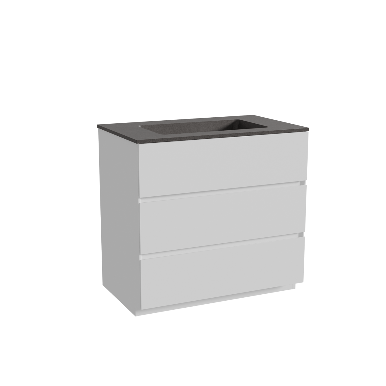 Storke Edge Badmöbel Set mit Scuro Waschtisch