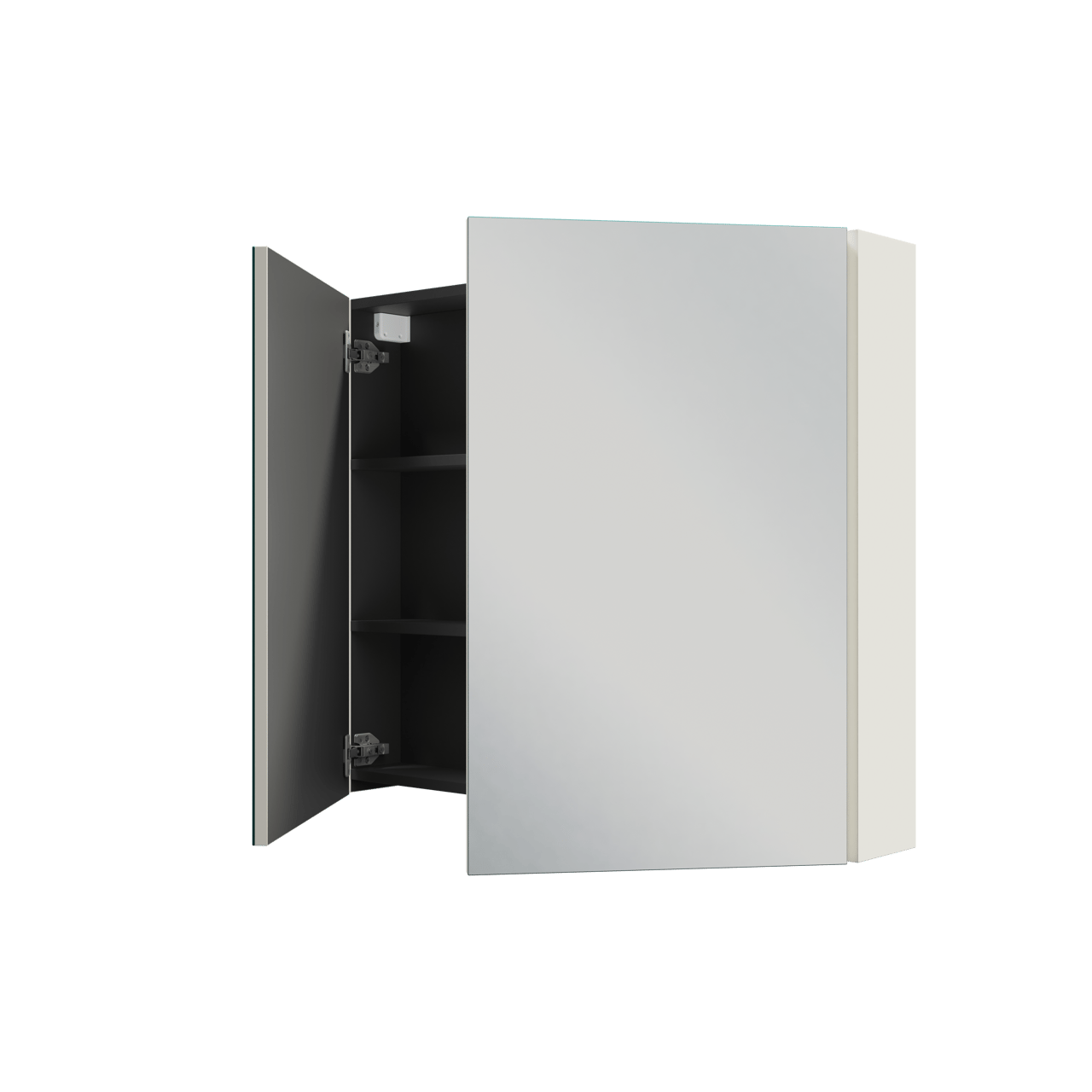 Linie Montro armoire de toilette 90 x 75 cm blanc mat