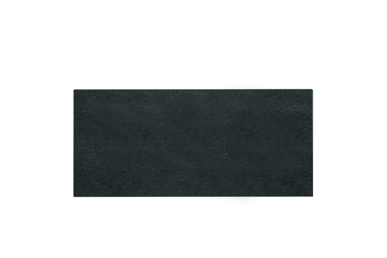 Balmani Stretto Einzel- oder Doppel Waschtischplatte, Granit poliert, 120 x 55 cm