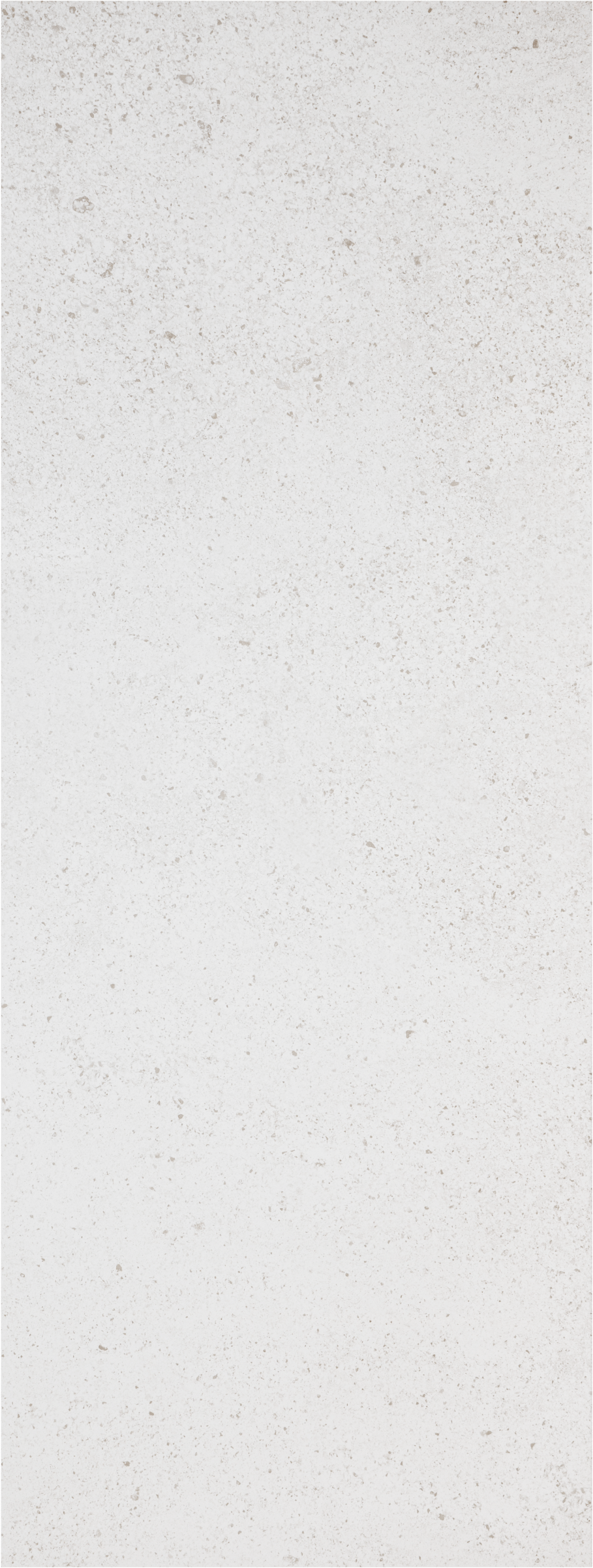 Luca Varess Artdeco Duschrückwand: 90 x 244 cm, Alu-Komposit, Weiße Terrazzo, matt