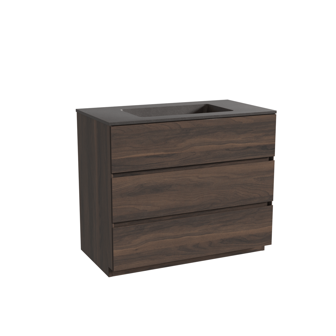 Storke Edge Badmöbel Set mit Scuro Waschtisch