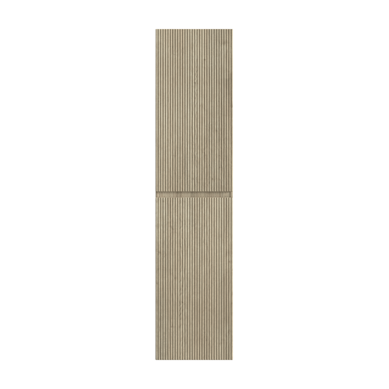 Storke Ribs hängend Säulenschrank Eiche rauh 40 x 30 x 170 cm