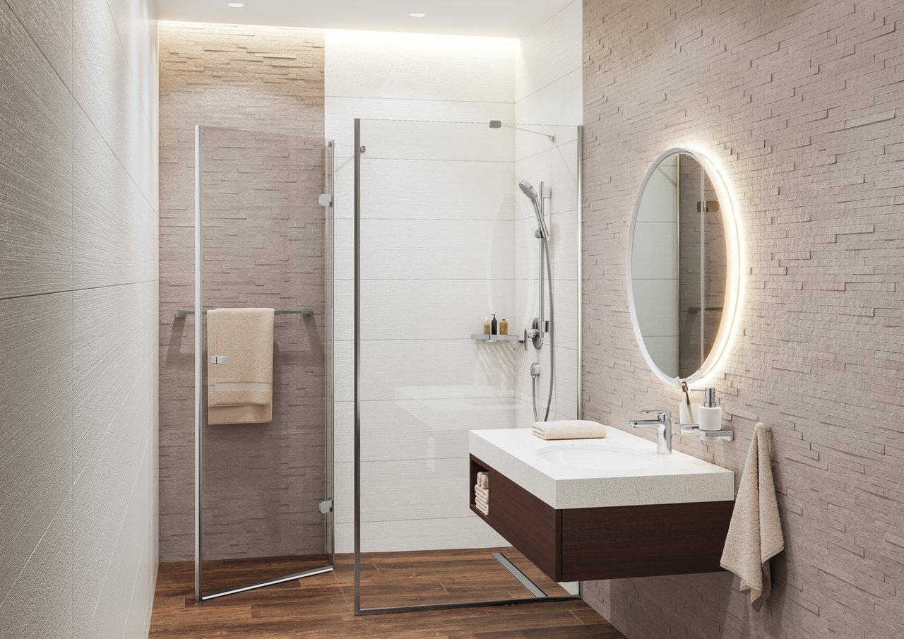 Hansgrohe FixFit S Wandanschlussbogen 1/2" Chrom glänzend