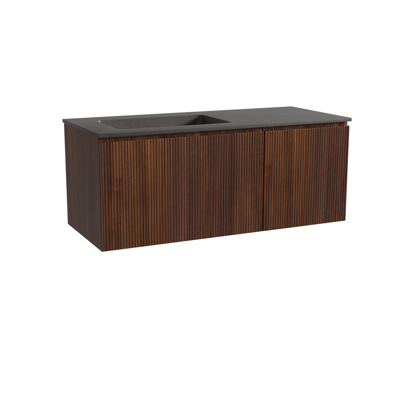 Storke Ribs badkamermeubel met Scuro wastafel