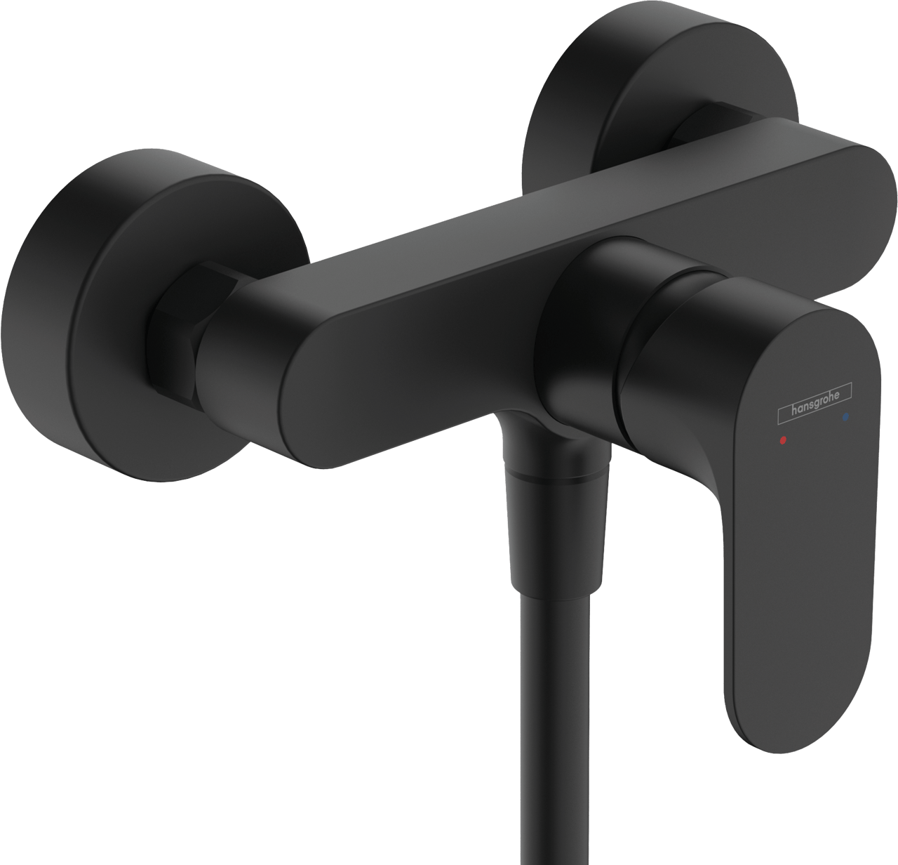 Hansgrohe Rebris S robinet de douche mitigeur Noir Mat