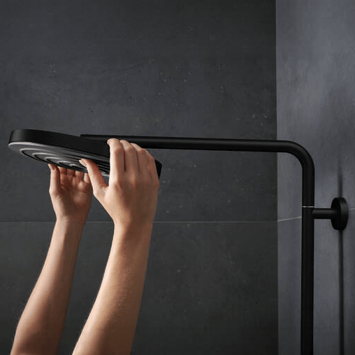 Hansgrohe Pulsify S260 Puro thermostatische kraan regendoucheset mat zwart