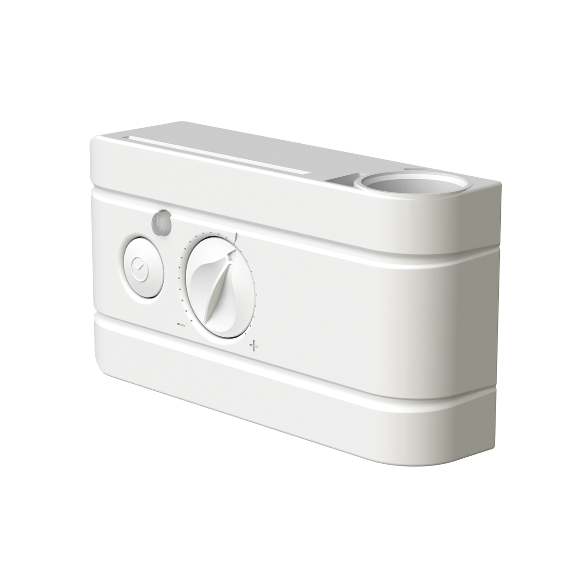 Vipera radiator thermostaat voor elektrische handdoekradiator analoog wit