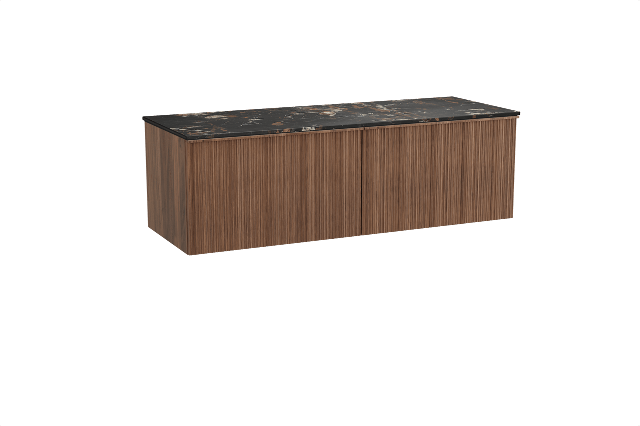 Balmani Forma meuble salle de bains avec tablette pour vasques Stretto