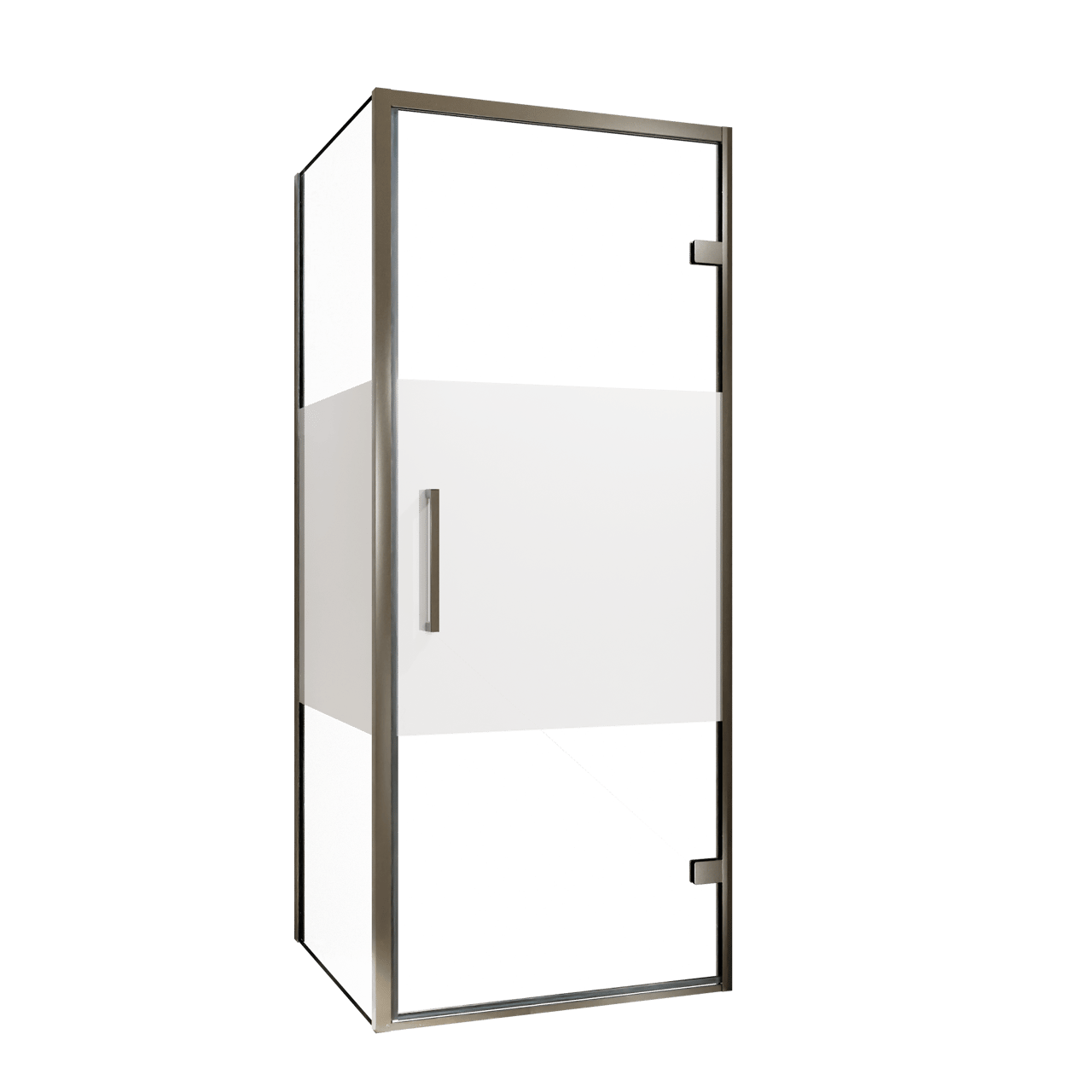 Balmani Senses Design Eckdusche mit Drehtür