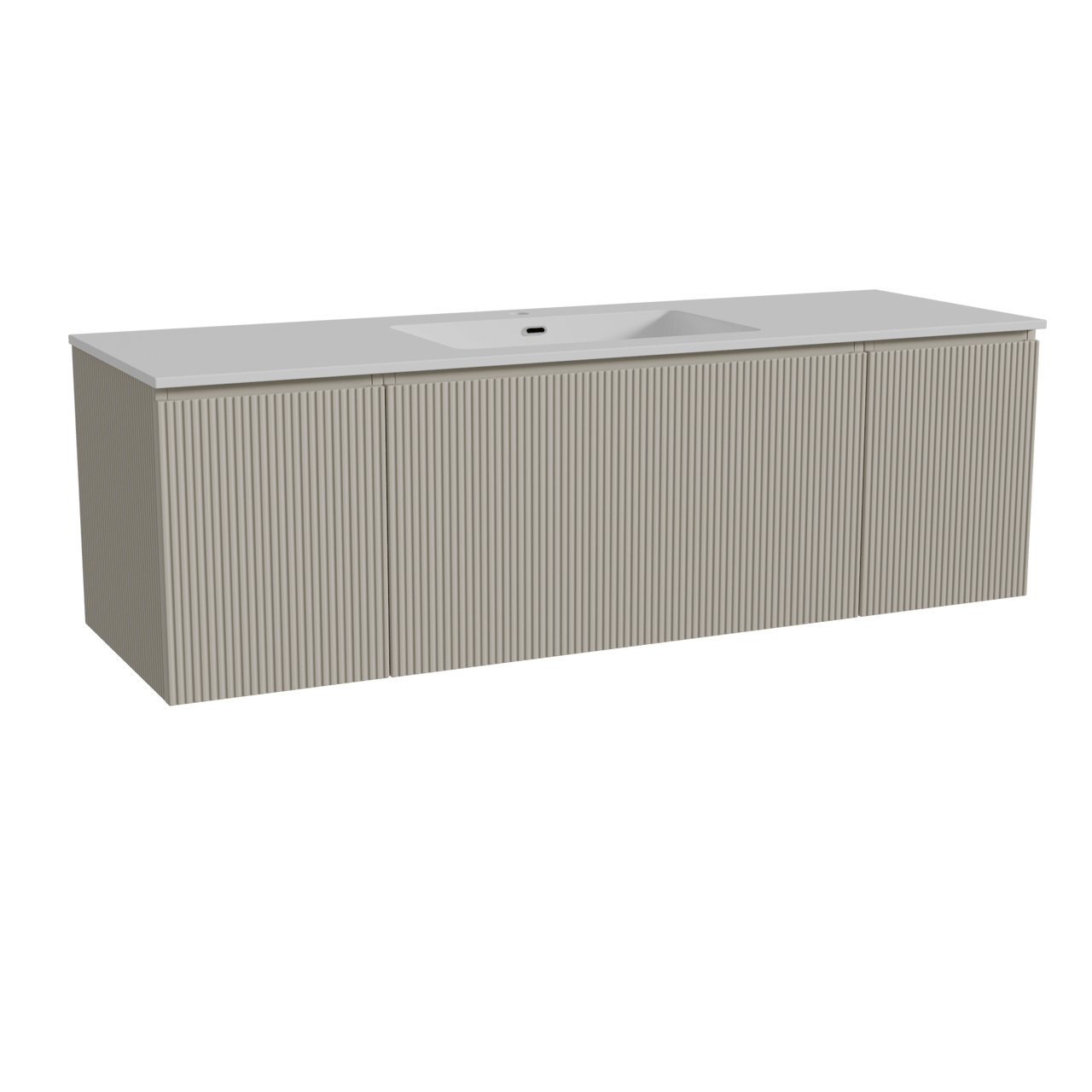 Storke Ribs meuble salle de bains avec lavabo Diva