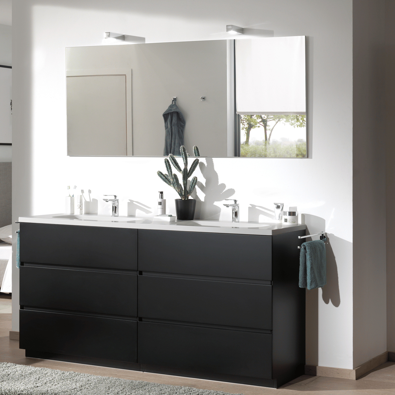 Storke Mamba rechthoekig badkamerspiegel 170 x 72 cm