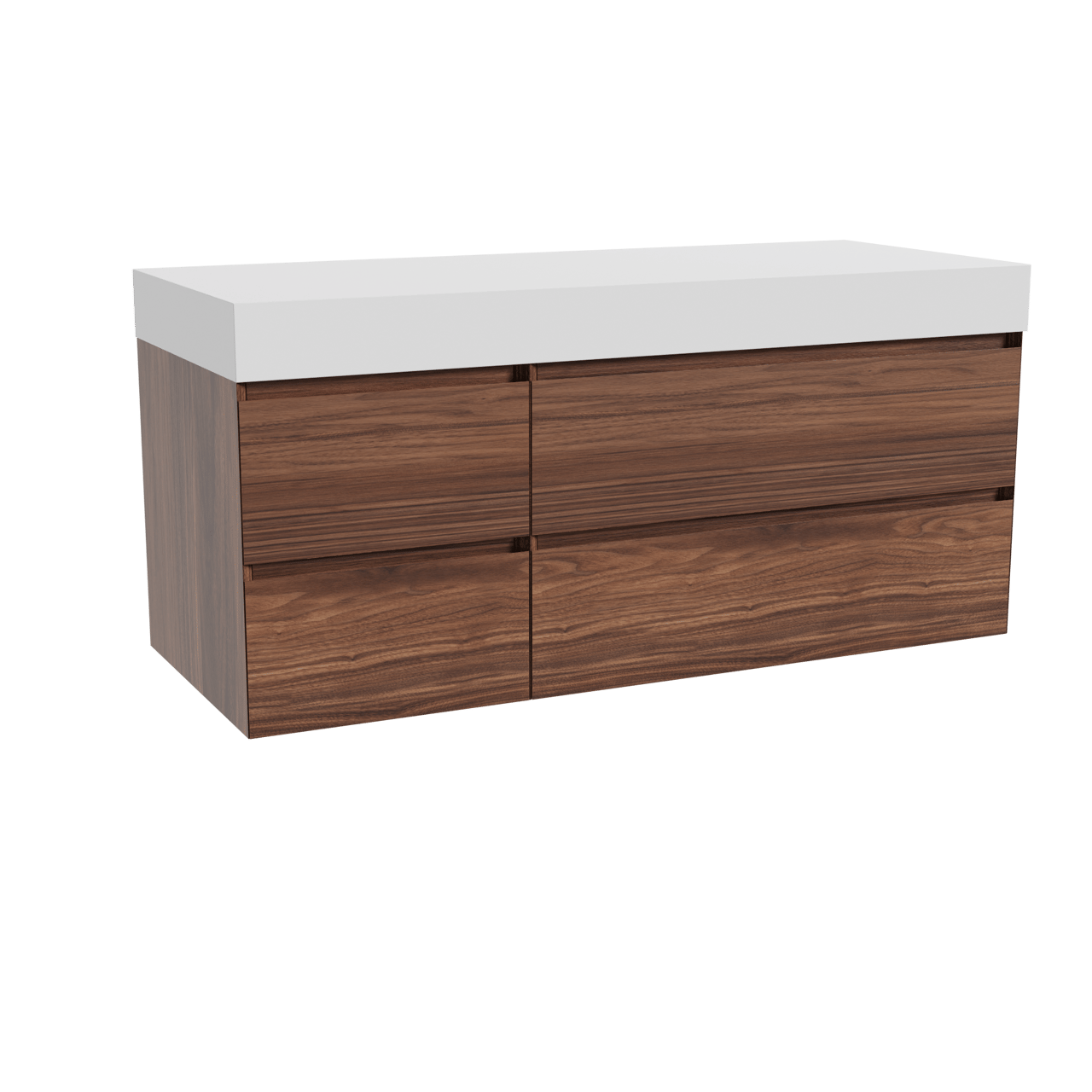 Balmani Mitra meuble salle de bains avec tablette pour vasques Dominus