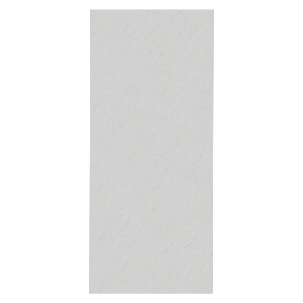 Balmani Zeno douchewandpaneel 120 x 260 cm composietmarmer lichtgrijs leisteenstructuur