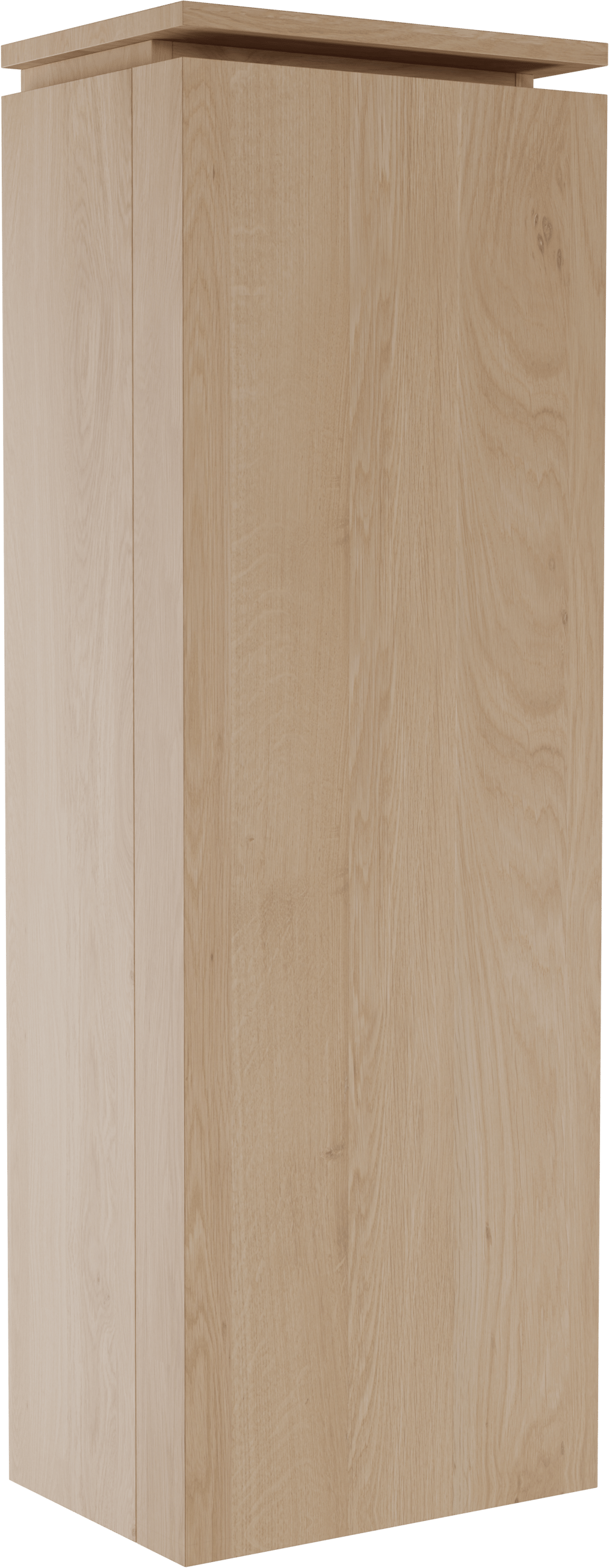 Balmani Eclips colonne salle de bains suspendu gauche chêne naturel 44 x 32 x 130 cm