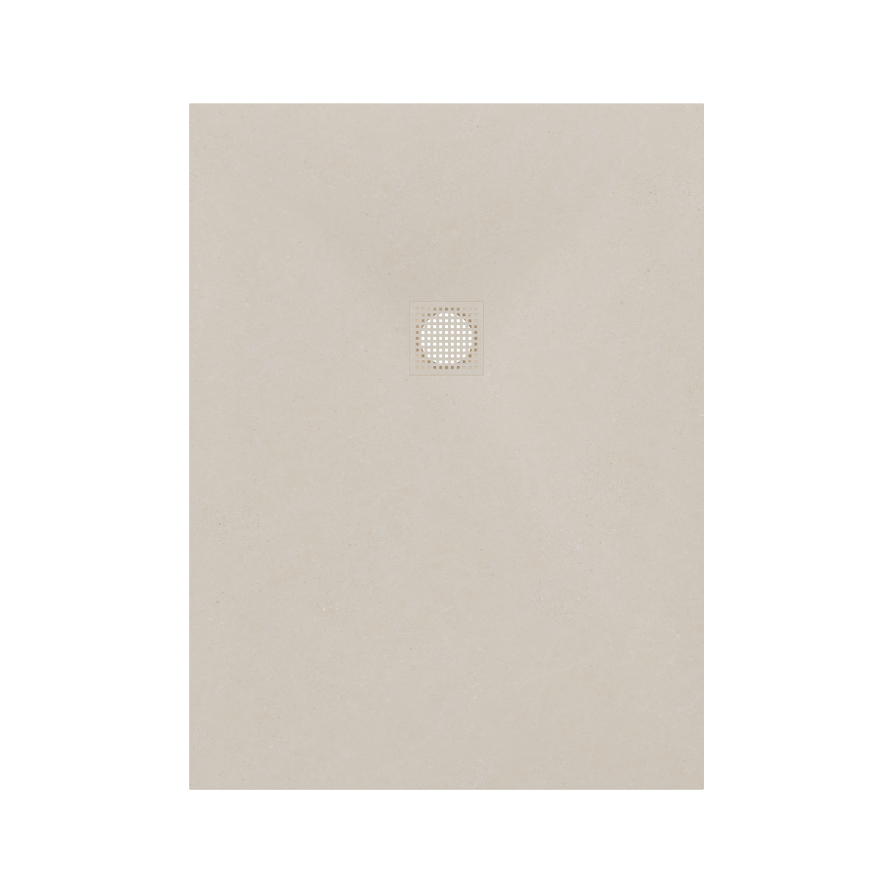 Luca Varess Suite douchebak 120 x 90 cm composietmarmer Dizzy Cream 