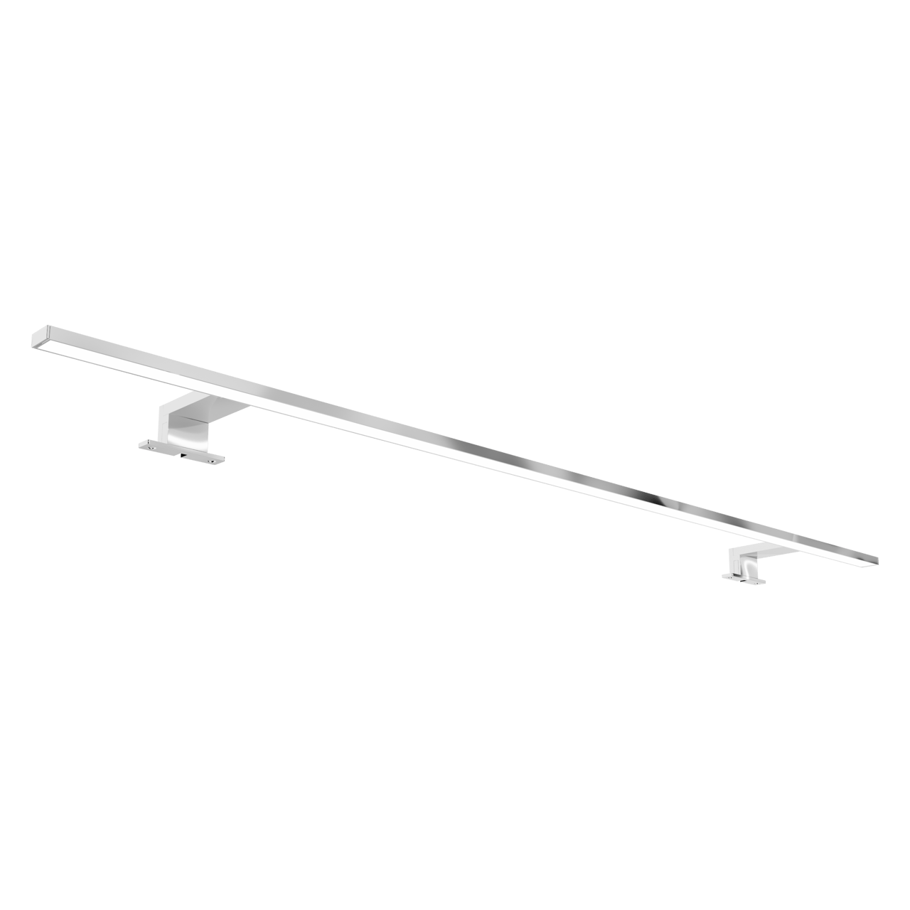 Luca Varess Cubico LED luminaire 120 cm chrome, 4000K