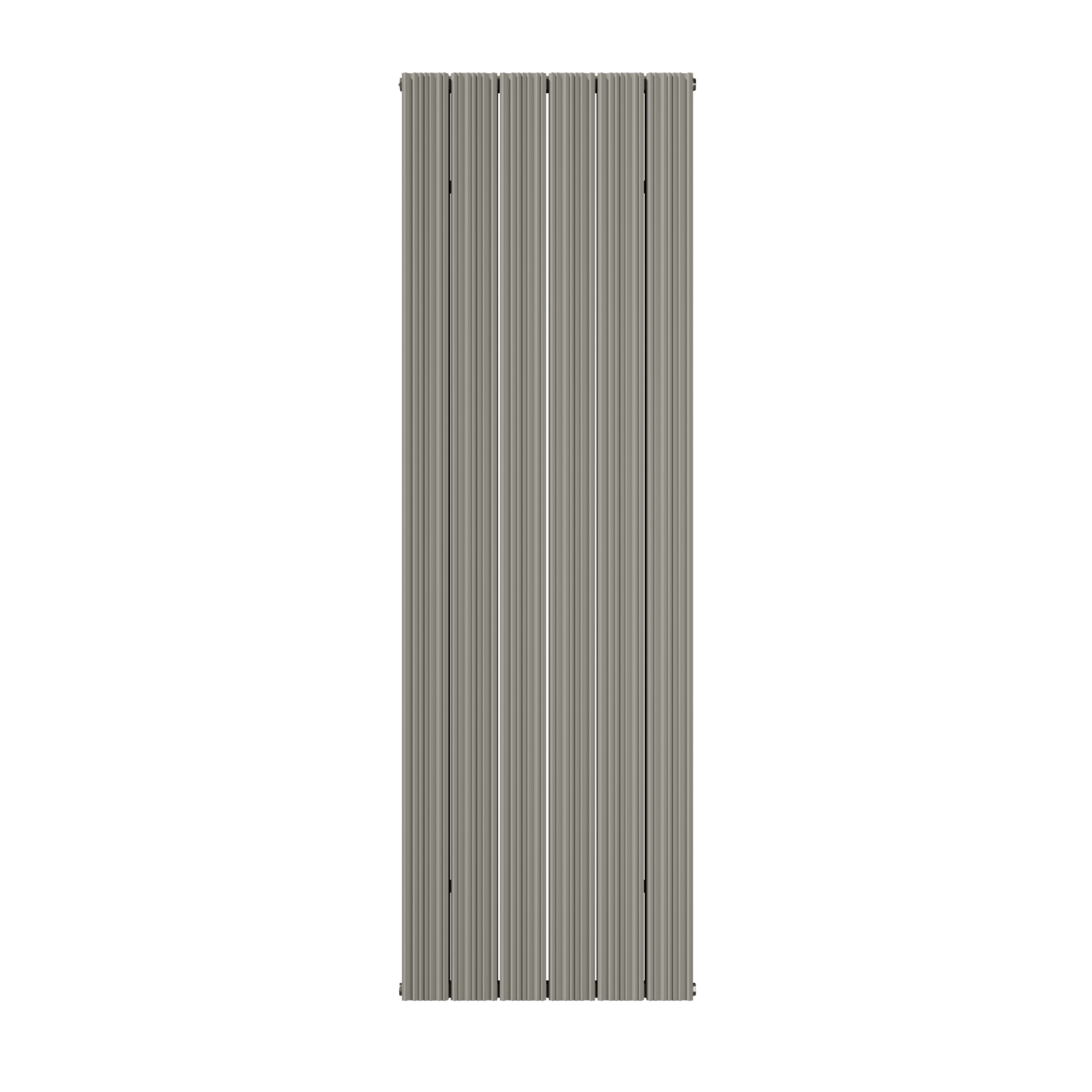 Vipera Mares Doppelhandtuchheizkörper: 56,5 x 180 cm, Zentralheizung, Seidengrau, Seiten- & Mittelanschluss, 2159W