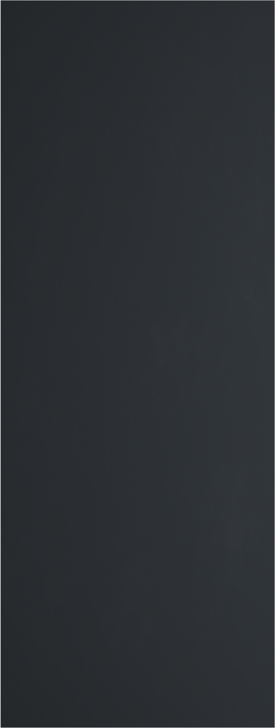 Luca Varess Artdeco Duschrückwand: 90 x 244 cm, Alu-Komposit, Grafitgrau matt