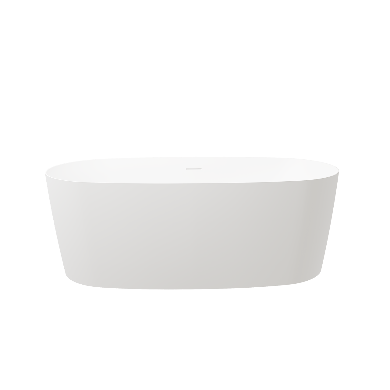 Luca Varess Sutilo ovaal vrijstaand bad 160x75cm acryl mat wit