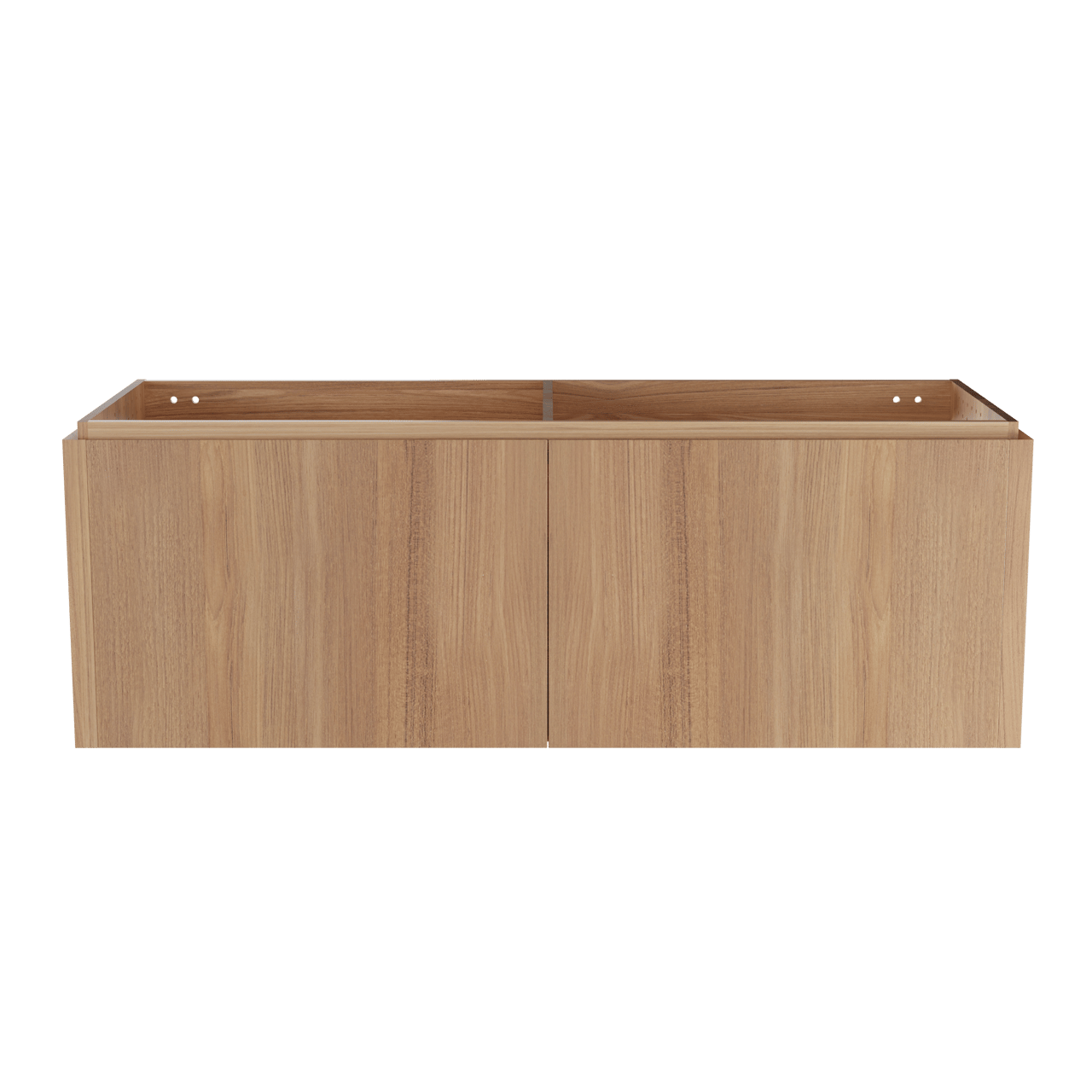 Balmani Eclips zwevende wastafelonderkast 150 x 55 cm Teak 4 lades