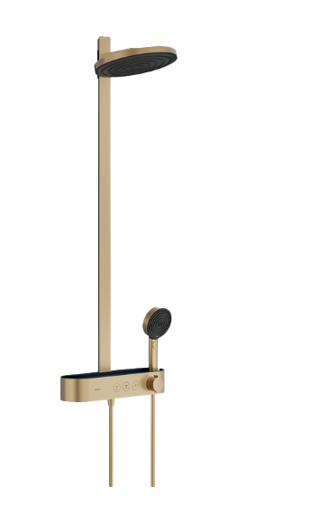 Hansgrohe Pulsify S260 Duschsystem mit Thermostat-Armatur Brushed Bronze