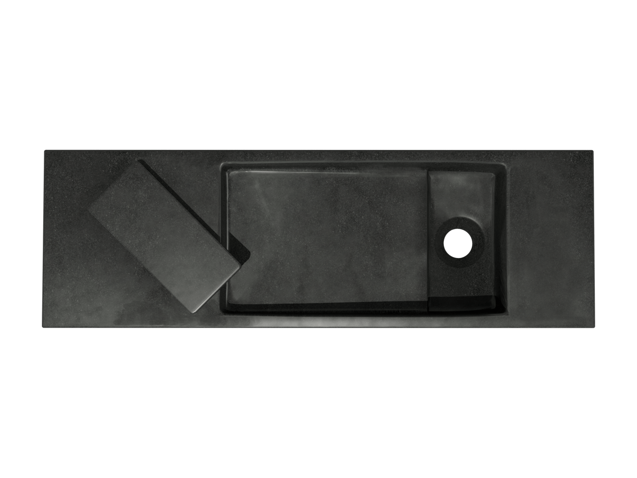 Balmani Mood handenwasser 65 x 20 cm Verzoete Graniet