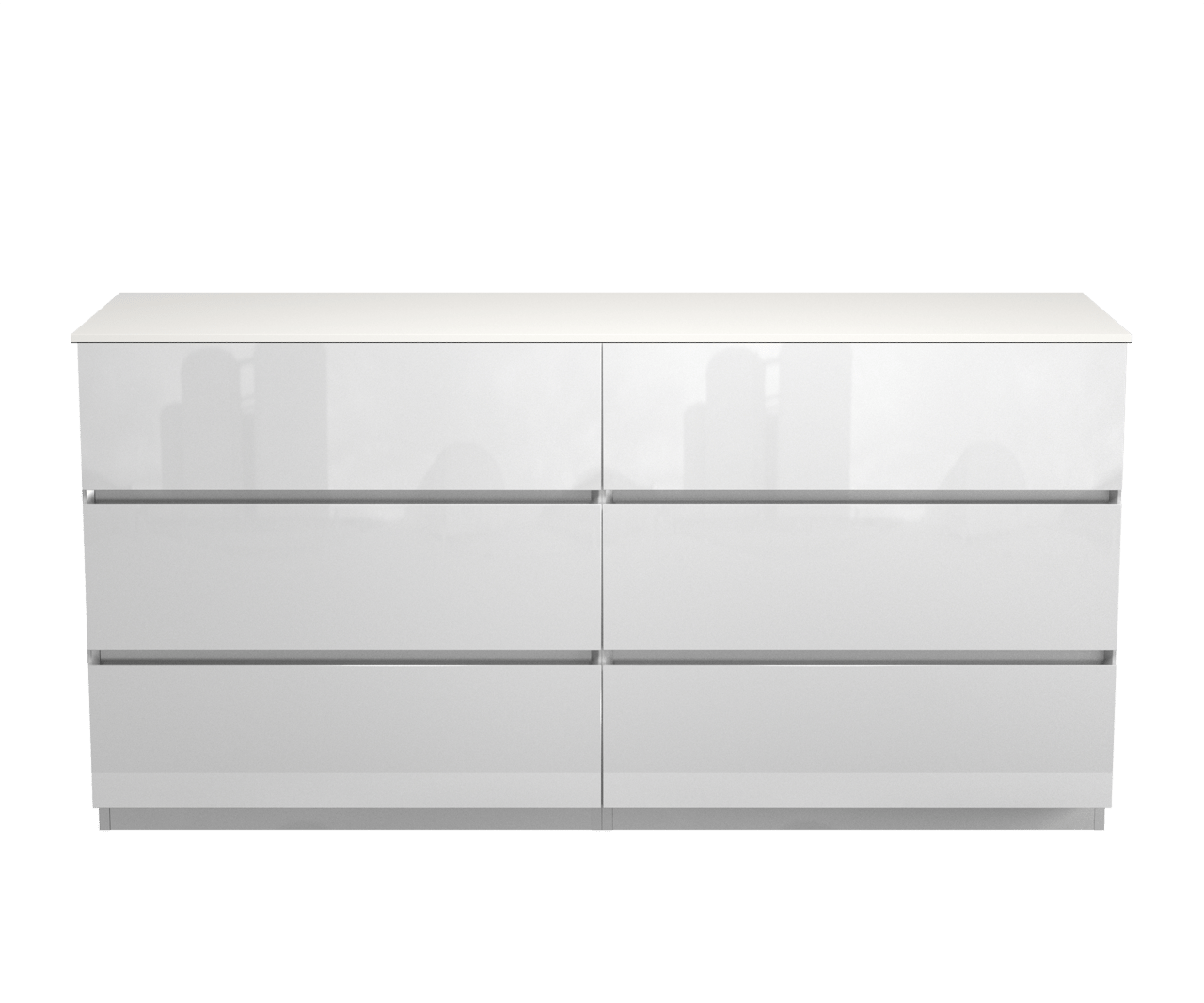 Storke Edge staand badmeubel 170 x 52 cm hoogglans wit met Tavola enkel of dubbel wastafelblad in solid surface mat wit