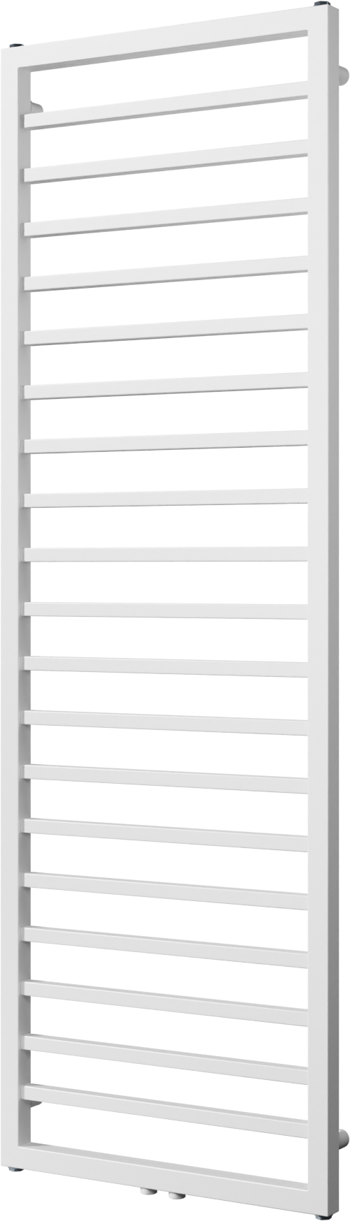 Vipera Listona Handtuchheizkörper: 180 x 50 cm, Elektro- und Zentralheizung, Weiß matt, Seiten- & Mittelanschluss, 911W