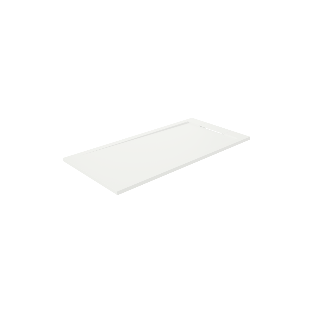 Balmani Andes douchebak 140 x 70 cm solid surface mat wit