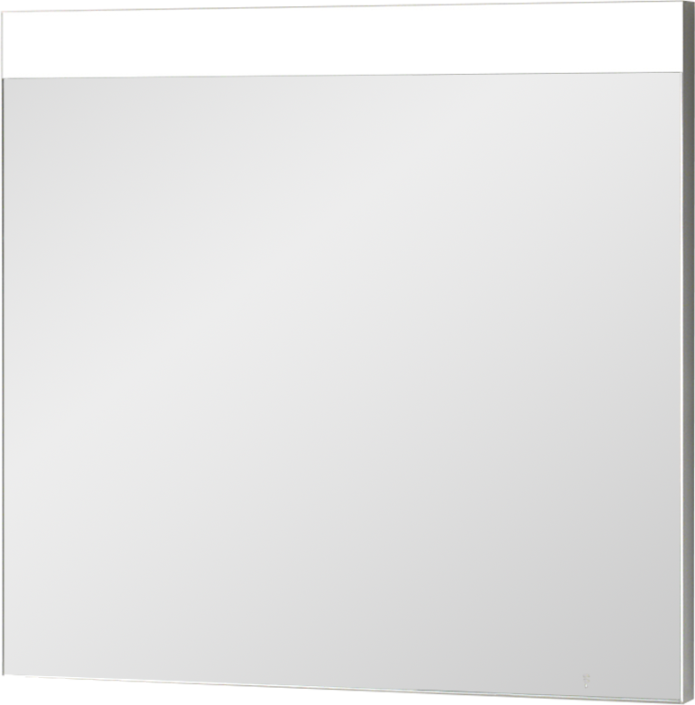 Storke Lucera Badspiegel mit Beleuchtung: Rechteckig, 75 x 70 cm, mit Anti-Beschlag Spiegelheizung
