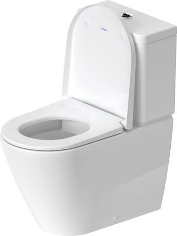 Duravit D-Neo wc à poser blanc brillant sans rebord