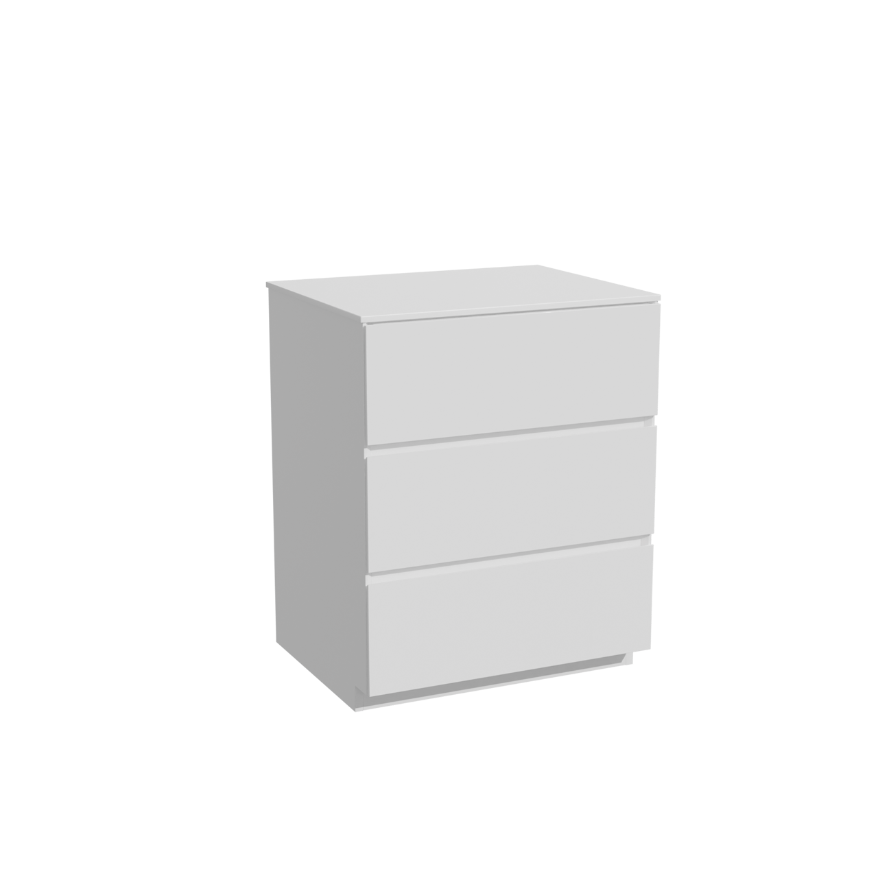 Storke Edge meuble salle de bains à poser 65 x 52 cm blanc brillant avec Tavola tablette simple en solid surface blanc mat