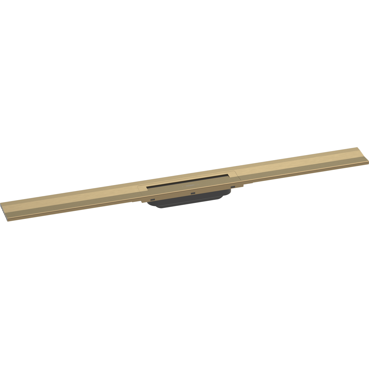 Hansgrohe RainDrain Flex caniveau de douche découpable montage mural 90cm Brushed Bronze