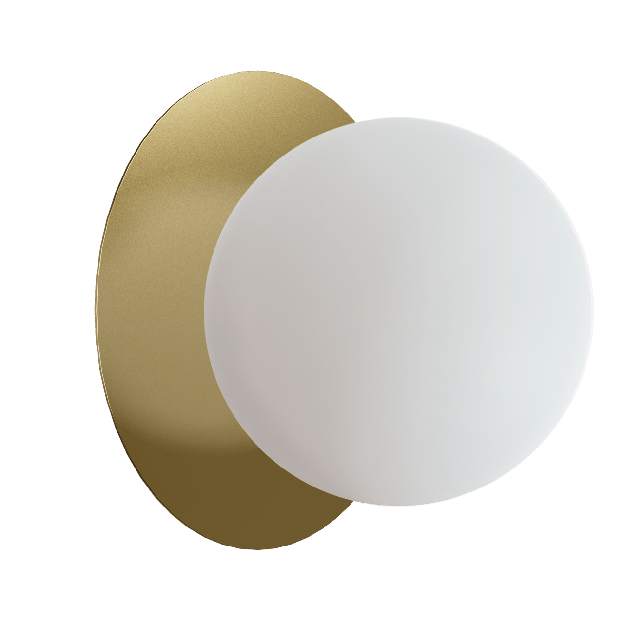 Balmani Pelota Disc medium LED Verlichting 16 cm champagne gold