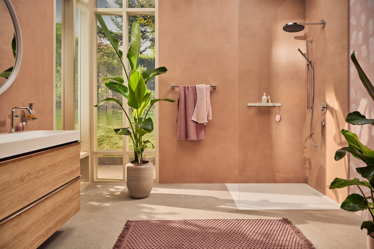 Hansgrohe WallStoris badkamer accessoire set Mat Wit