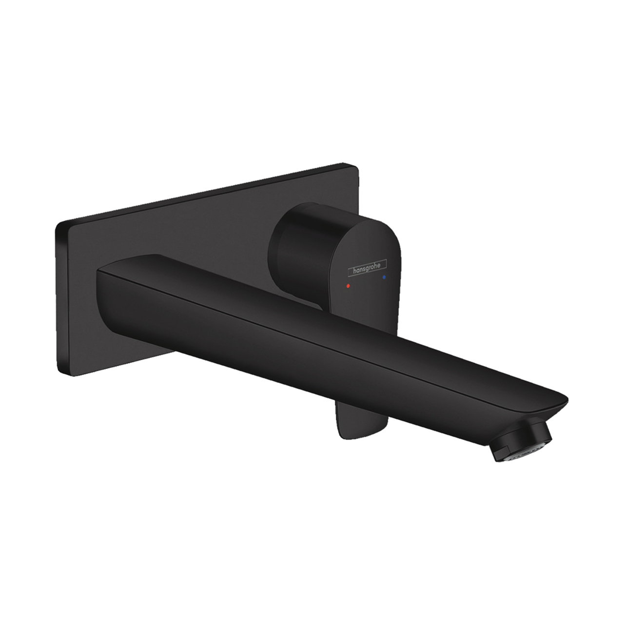 Hansgrohe Talis E Unterputz-Waschbecken Armatur: Schwarz Matt