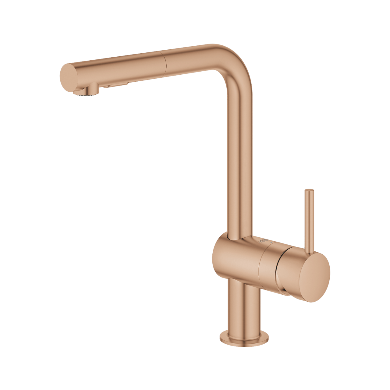 Grohe Minta robinet de cuisine avec douchette extractible Brushed Warm Sunset 30274DL0