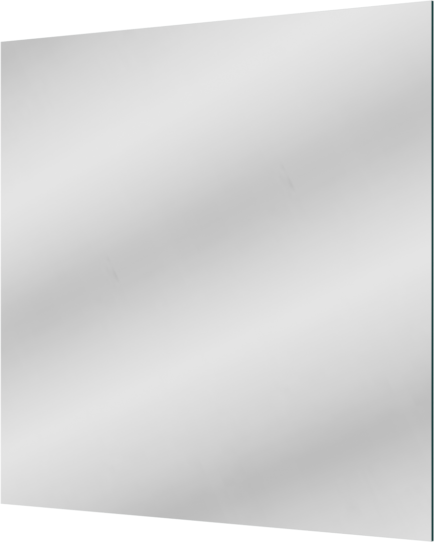 Storke Soto rechthoekig badkamerspiegel 85 x 75 cm