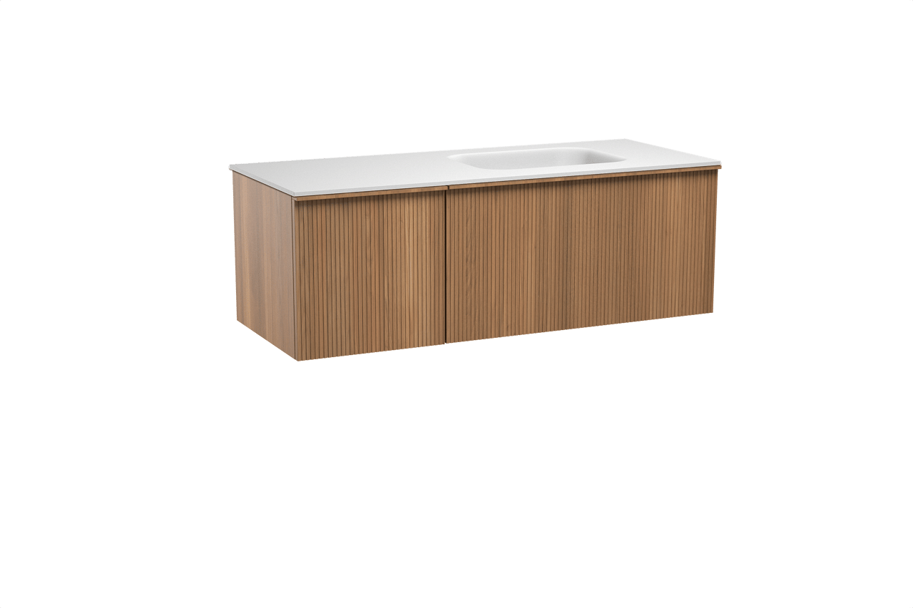 Balmani Forma meuble salle de bains avec lavabo Tablo Arcato