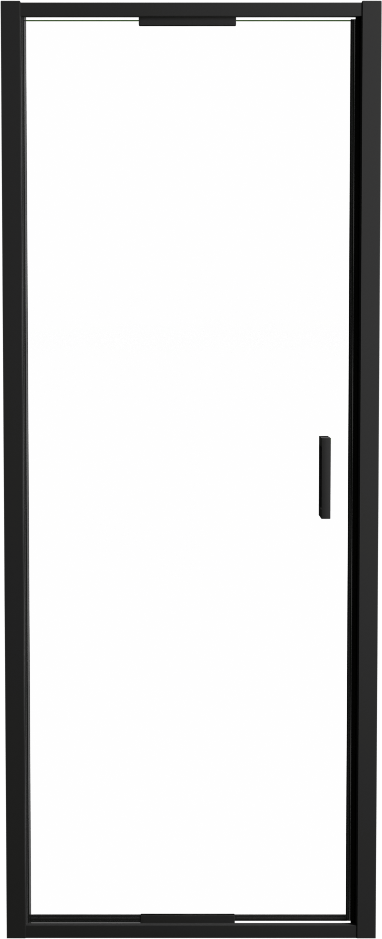 Luca Varess Vidor In douche draaideur 80 cm x 190 cm Helder glas mat zwart profiel