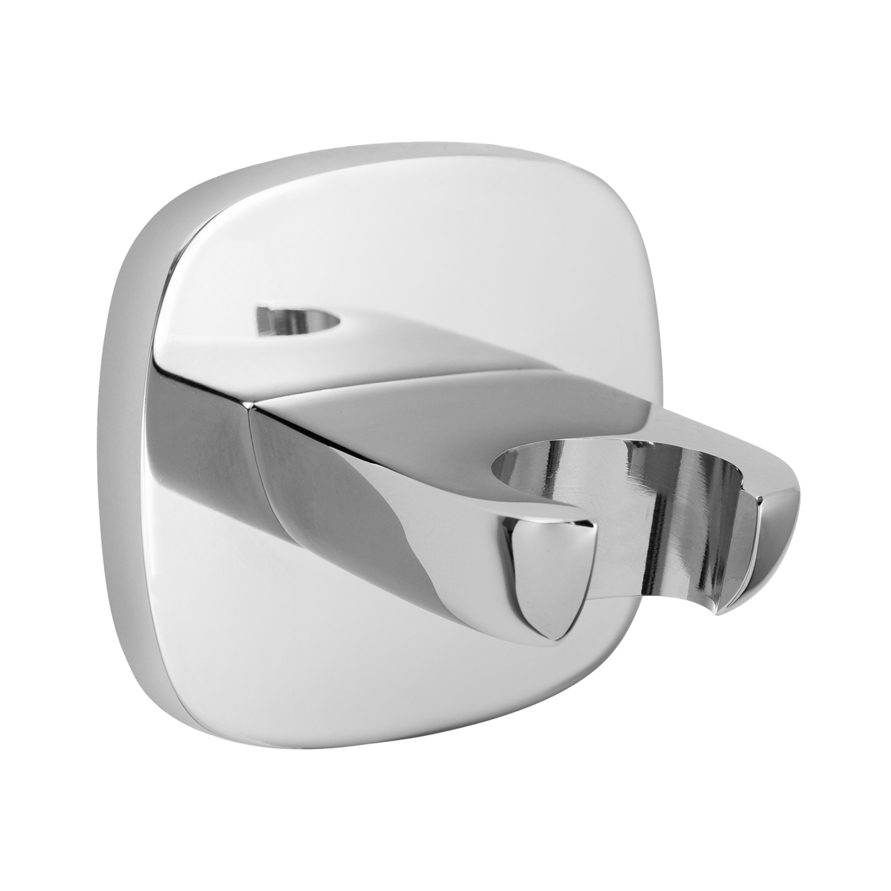 Blaufoss Rainfall Softline Brausehalter: Chrom glänzend