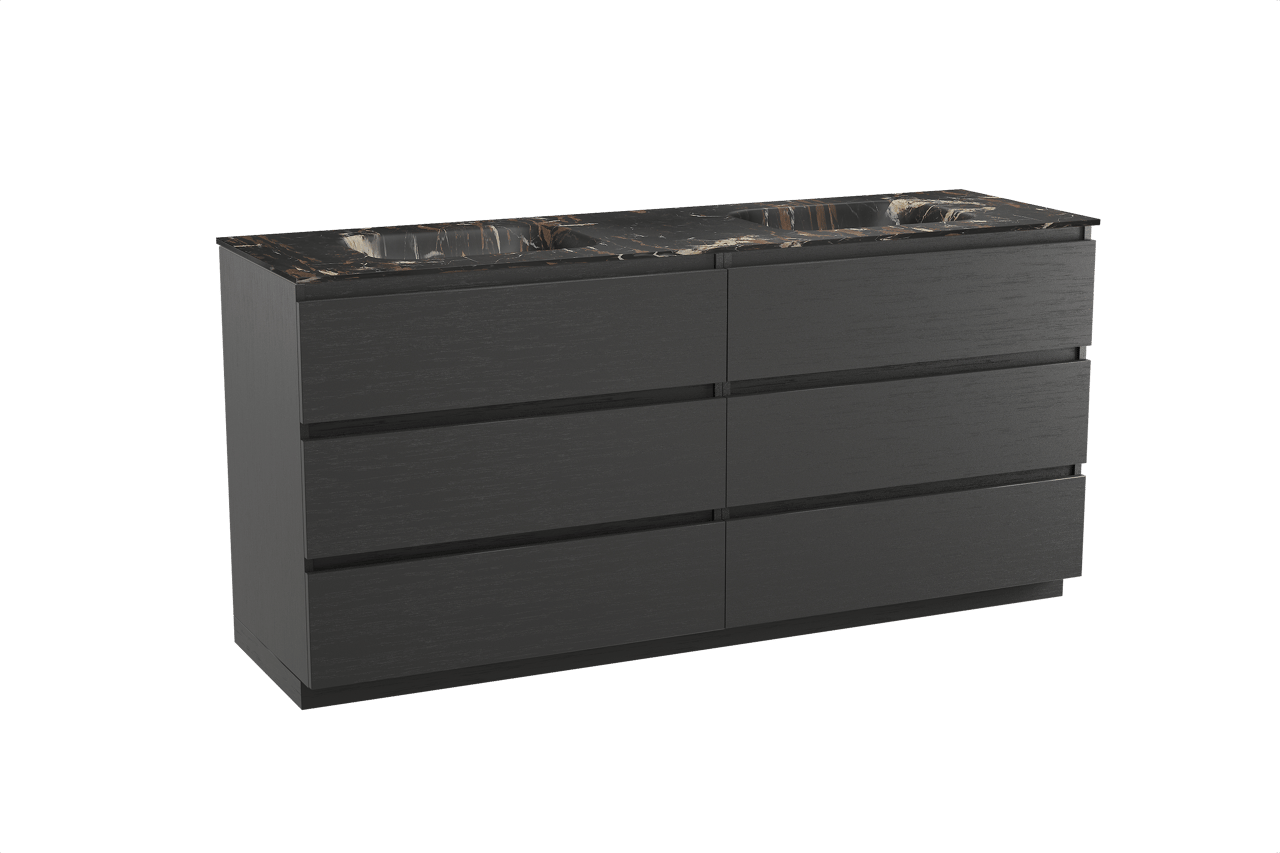 Balmani Lucida Badmöbel Set mit Tablo Arcato Waschtisch