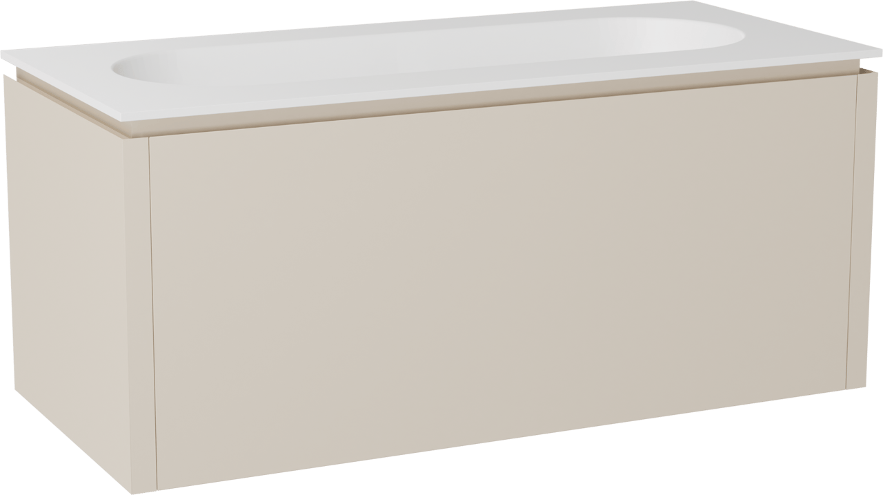 Balmani Eclips meuble salle de bains avec plan vasque Tablo Oval