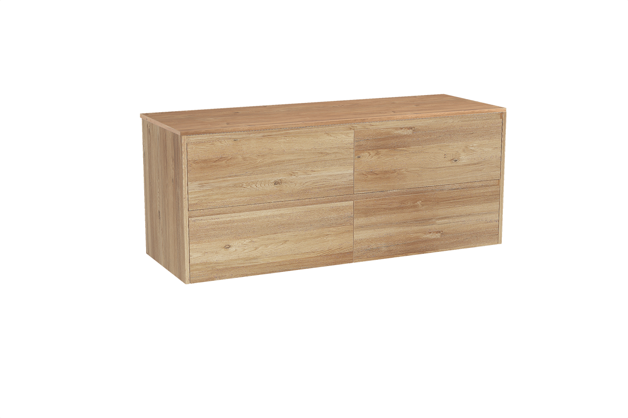 Storke Seda meuble salle de bains avec tablette pour vasques Panton