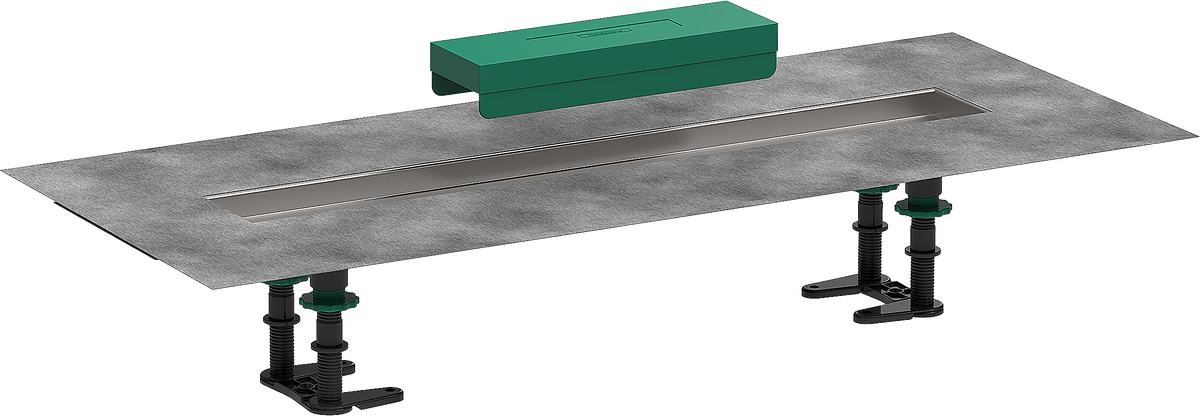 Hansgrohe RainDrain Installationset für Duschrinne 60cm Für Raindrain Match ou Rock