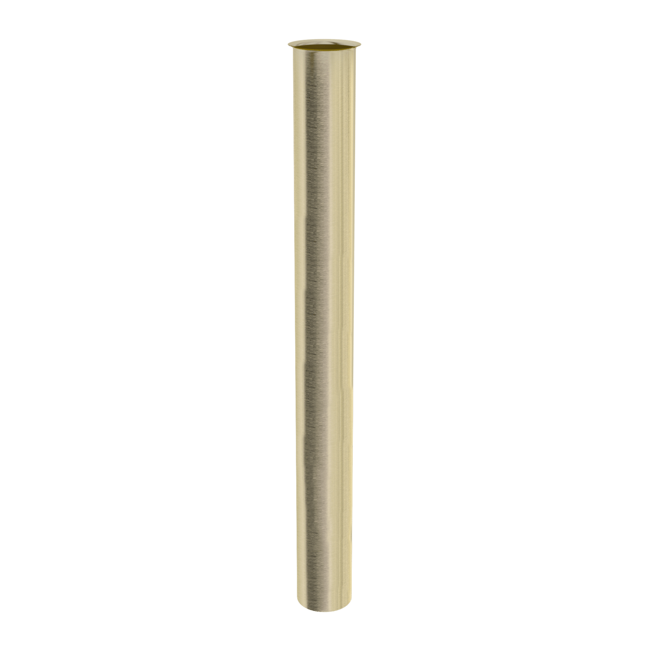 Santeg Draintube verlengstuk met kraag afvoer handenwasser Ø32mm 30cm Brushed Champagne Gold